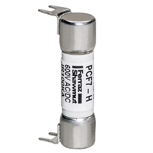 PCF7-H - PC Mount Fuse 600V 7A Fast-Acting Double Hole Mount PCF - Midget Series